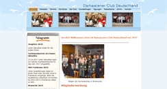 Desktop Screenshot of damascener-club.de